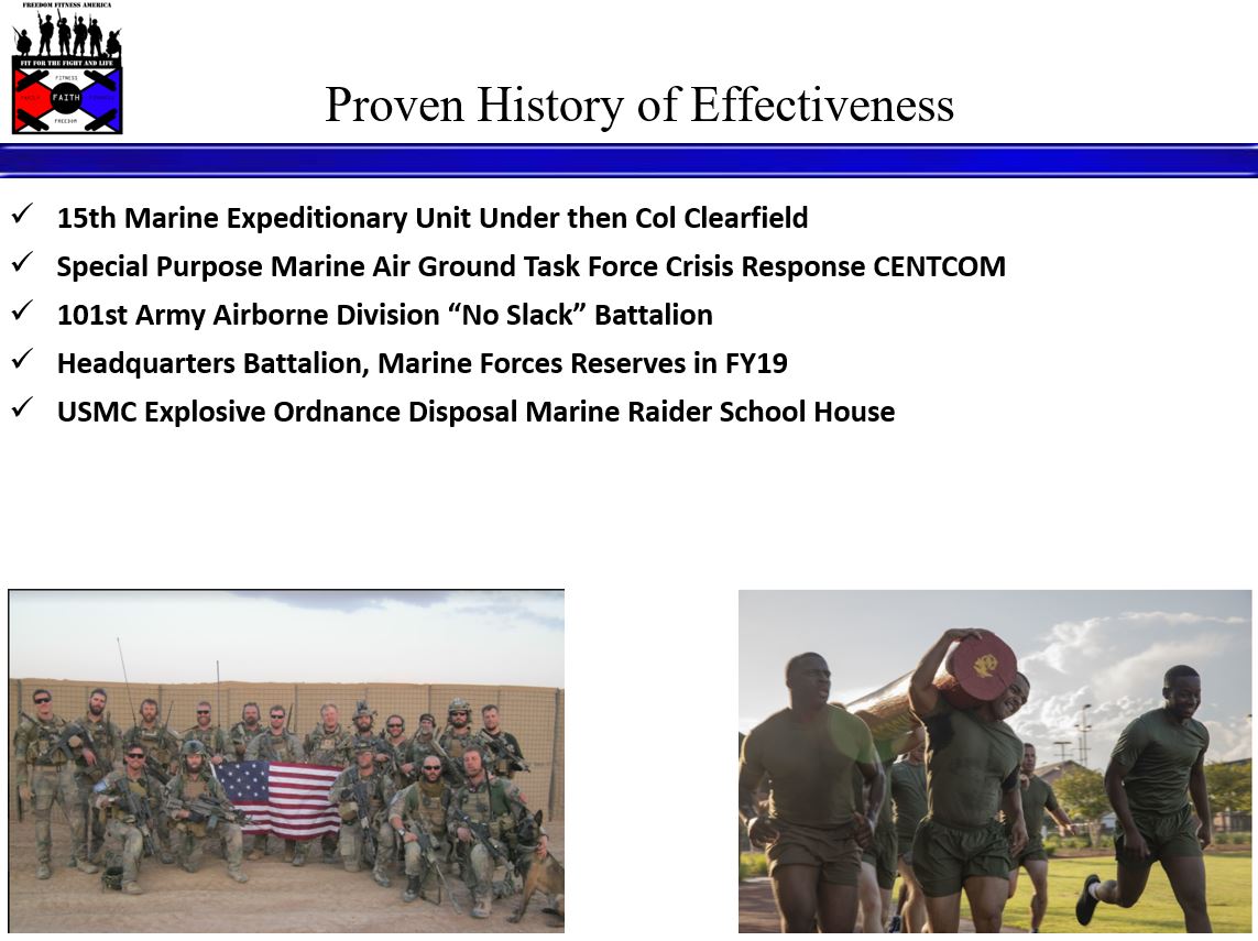 Proven History Of Effectiveness