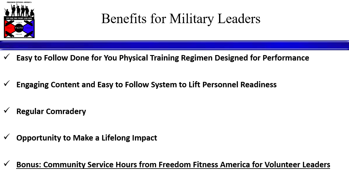benefits for Military
